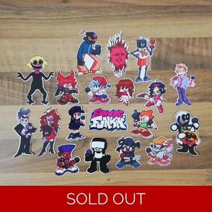 Friday Night Funkin' magnet set Friday Night Funkin' magnet set